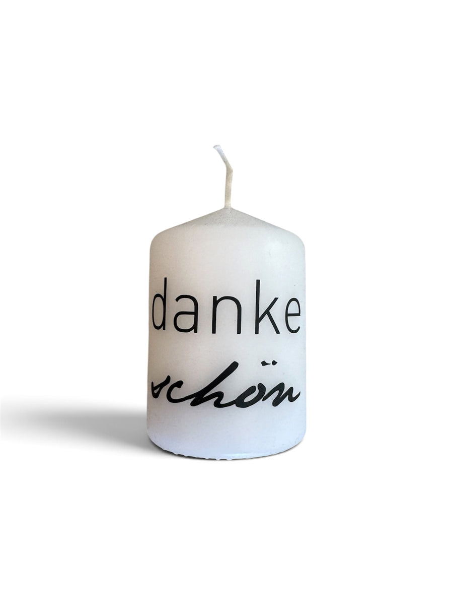 Dankeschön Kerze
