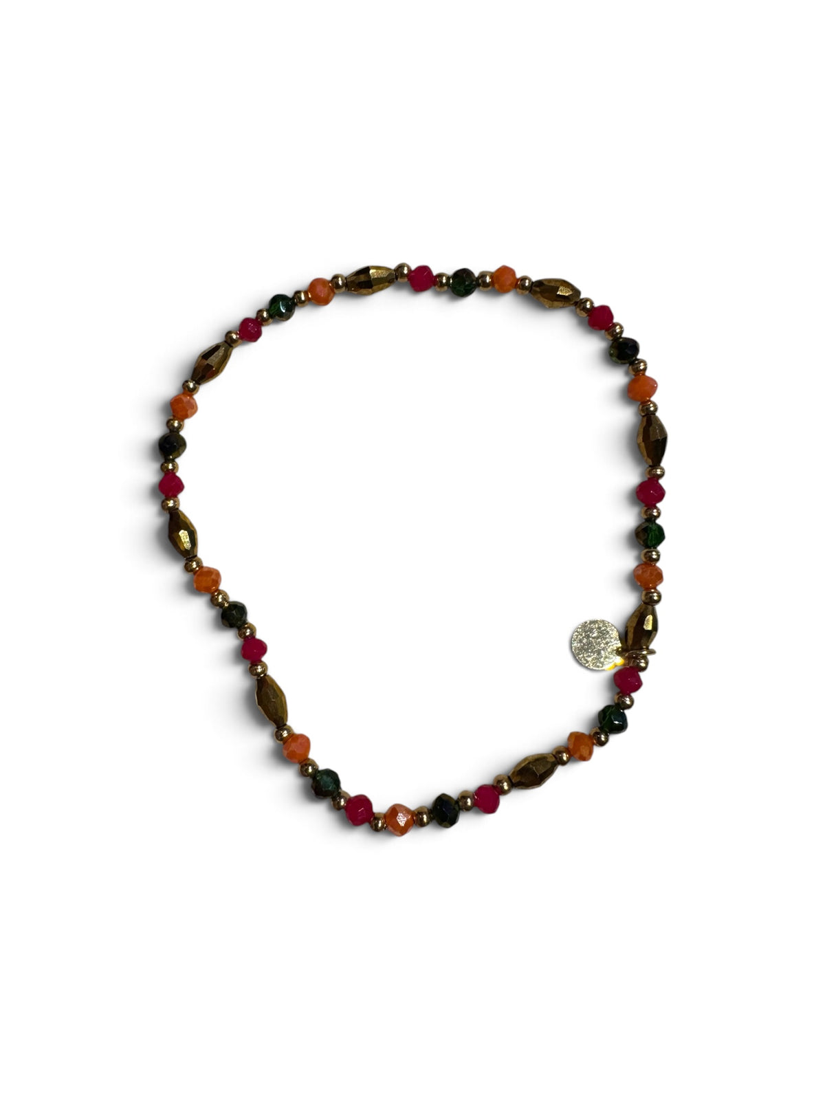 Farbenfrohes Perlenarmband
