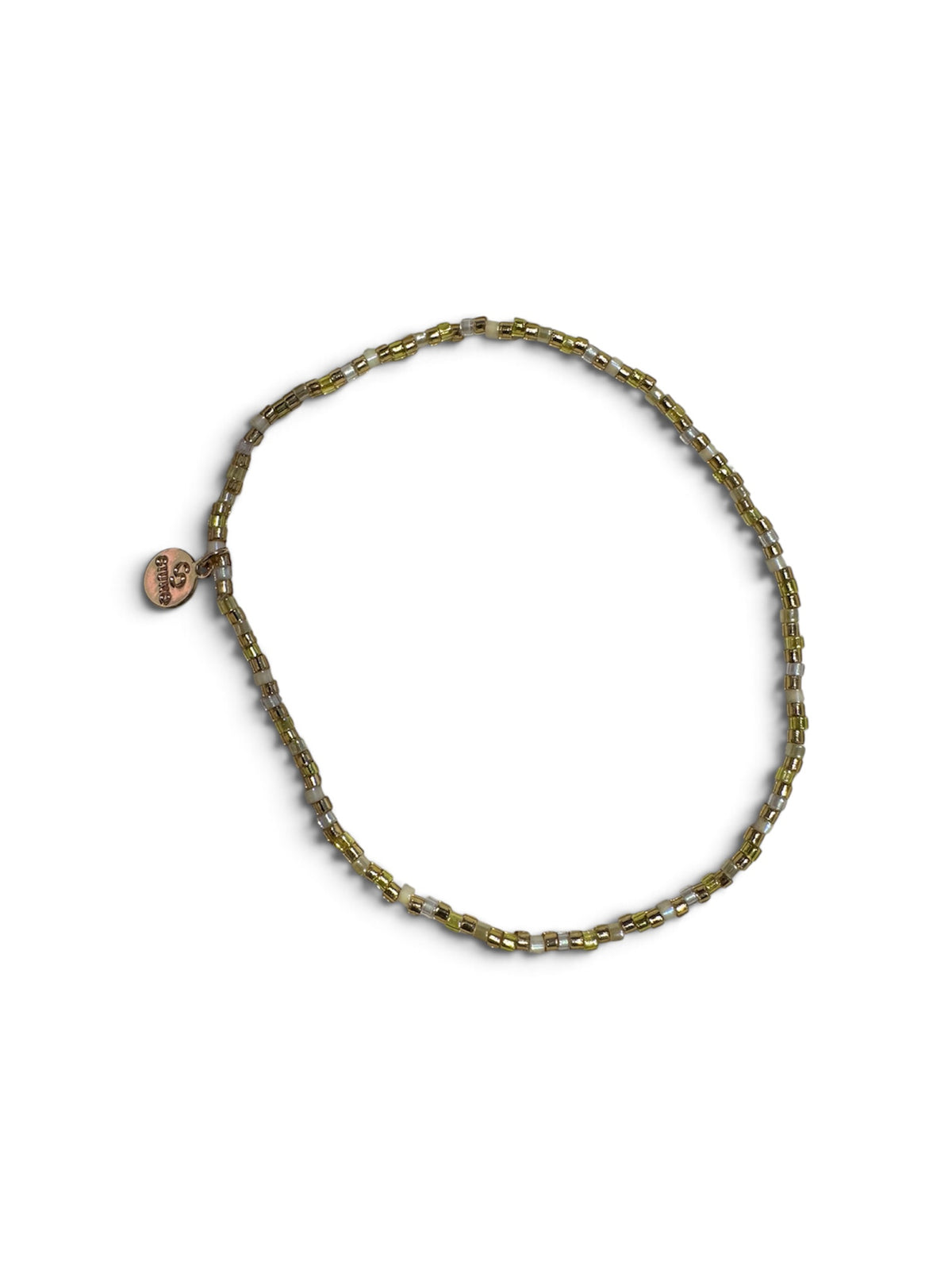 Perlenarmband mit schimmernden Glasperlen