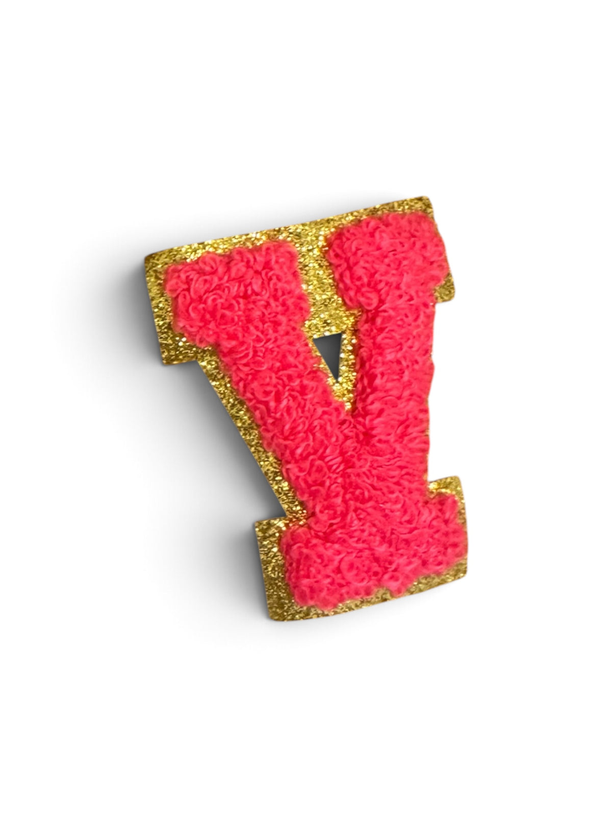 V Klebe-Buchstaben