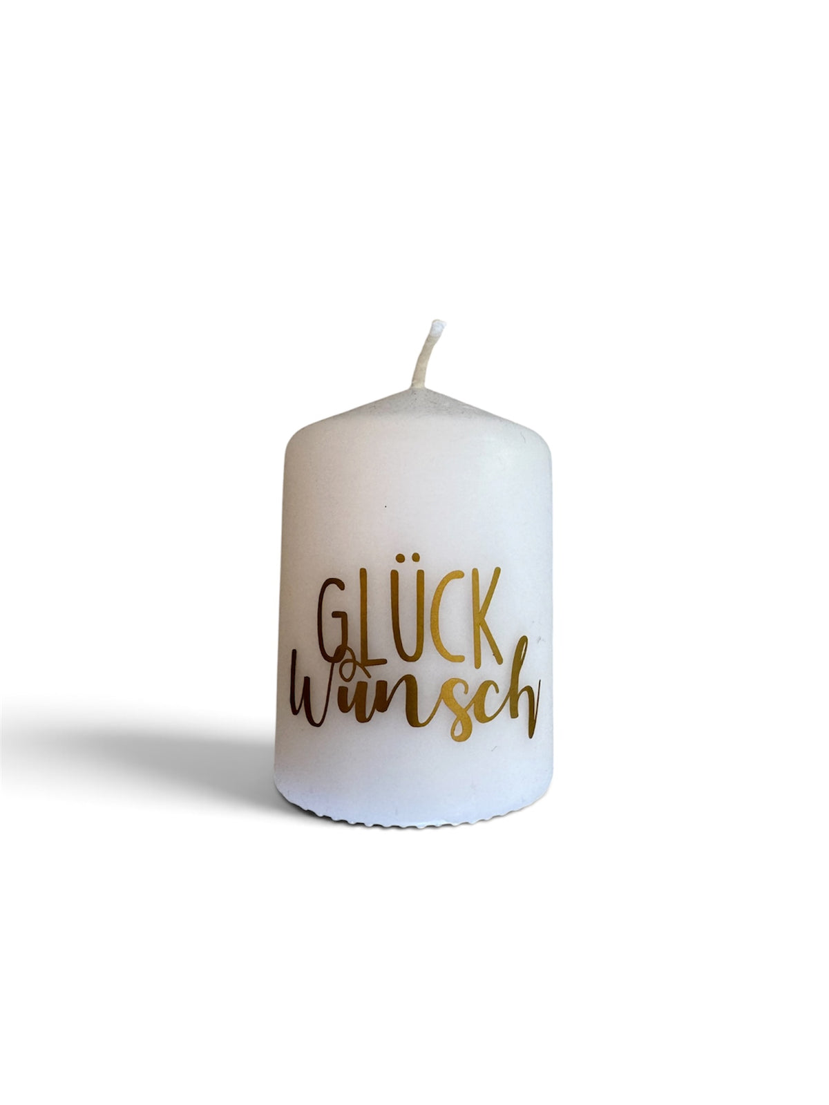 Glückwunsch Kerze