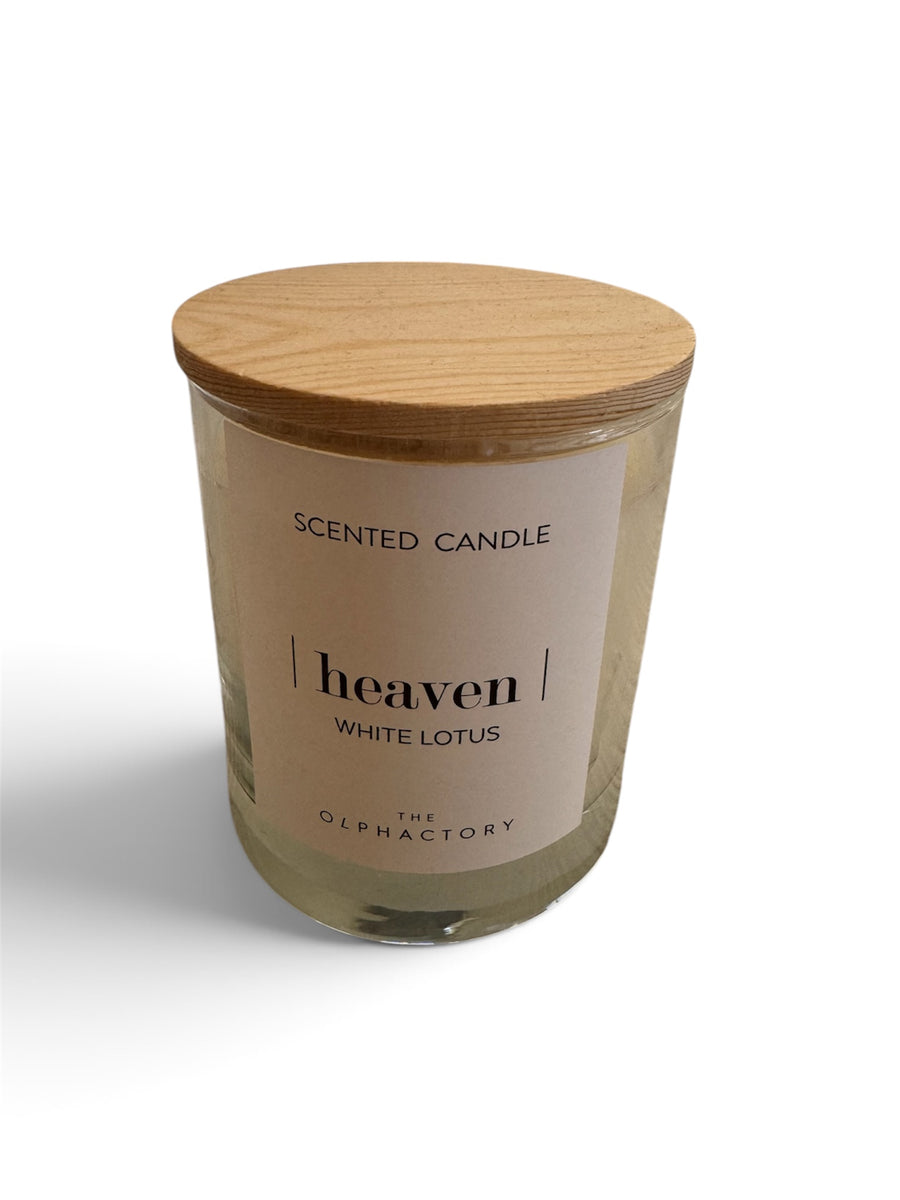 SCENTED CANDLE WHITE LOTUS