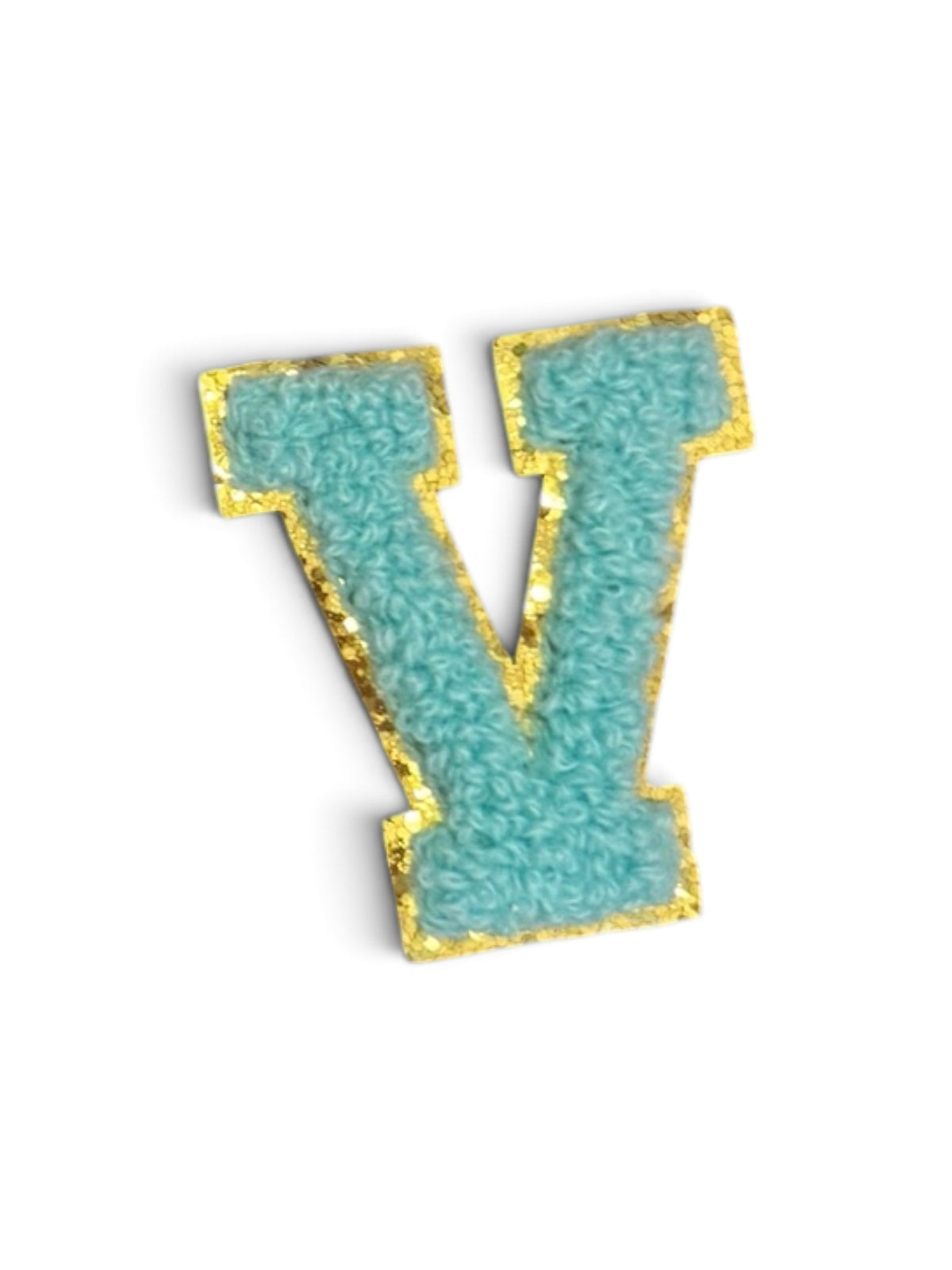 V Klebe-Buchstaben